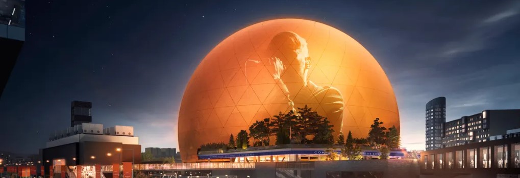 SHOW HISTÓRICO! U2 inaugura THE SPHERE: maior telão LED do mundo e